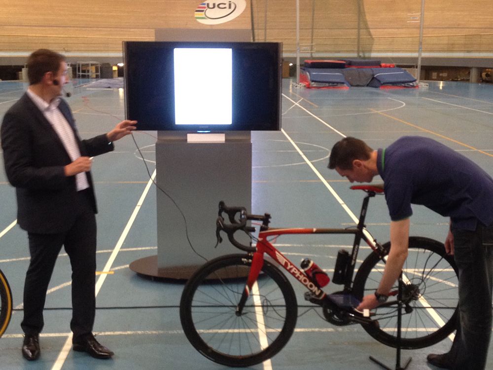 UCI reveals details of the technology it uses to check for motorised doping at a special demonstration to selected media