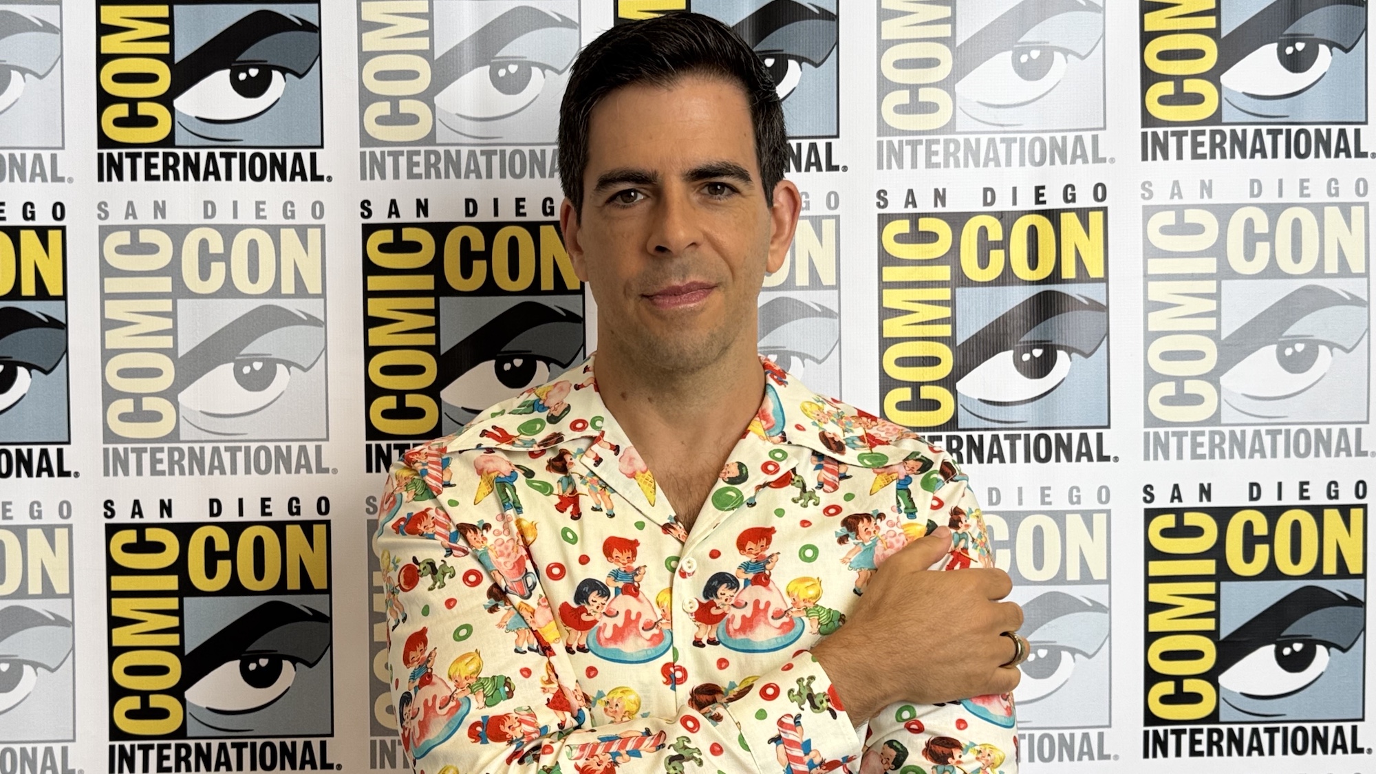 Eli Roth at CinemaBlend's San Diego Comic-Con suite on July 24, 2026