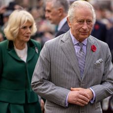 Britain's King Charles III and Britain's Camilla, Queen Consort are welcomed to the City of York during a ceremony at Micklegate Bar during their visit to York, northern England on November 9, 2022 as part of a two-day tour of Yorkshire. - Micklegate Bar is considered to be the most important of York's gateways and has acted as the focus for various important events. It is the place The Sovereign traditionally arrives when entering the city.