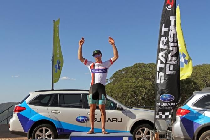Jared Graves, elite men's cross country Australian series leader with one round remaining