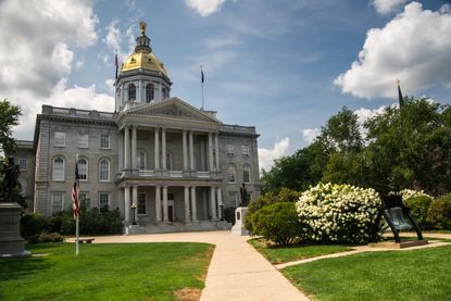 New Hampshire State House.