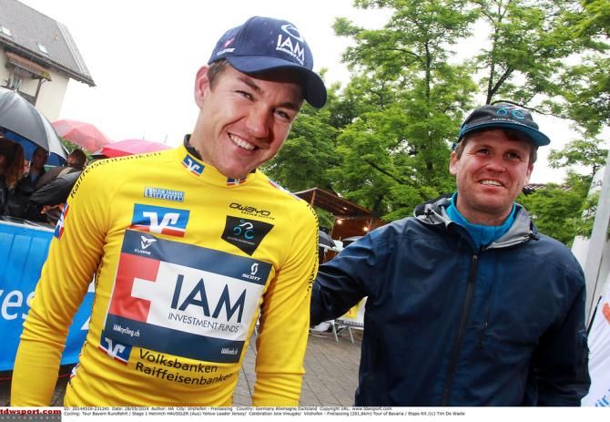 Heinrich Haussler, IAM the race leader