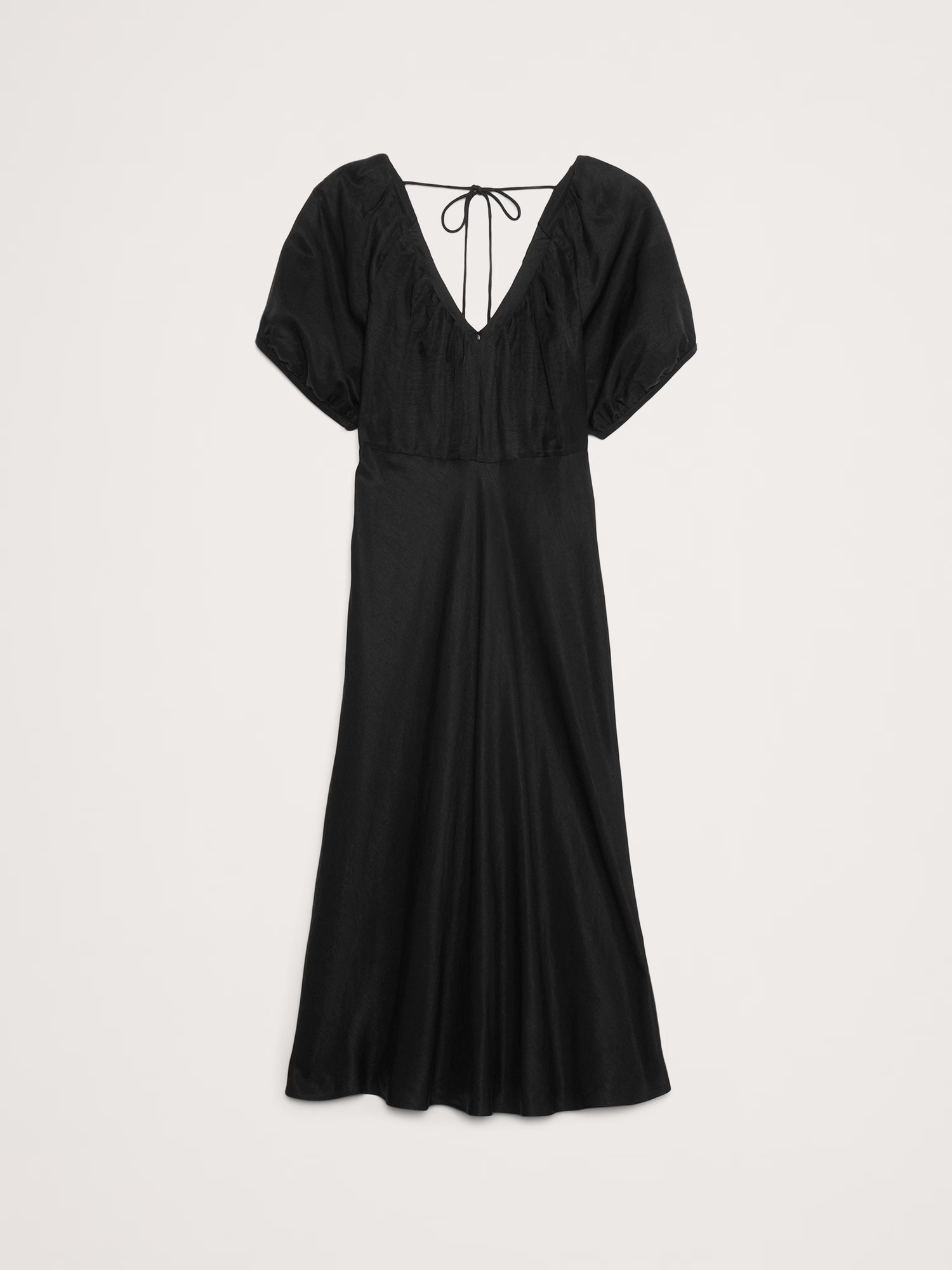 Banana Republic, sticky purple long midi dress