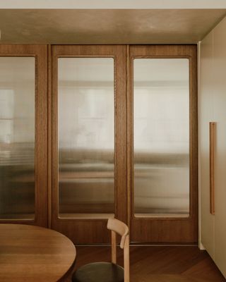 glass partitions inside Upper West Side apartment by General Assembly