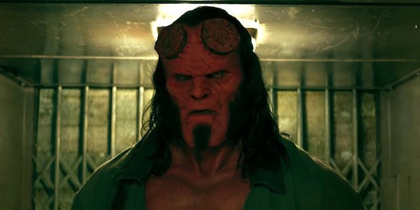 David Harbour as Hellboy