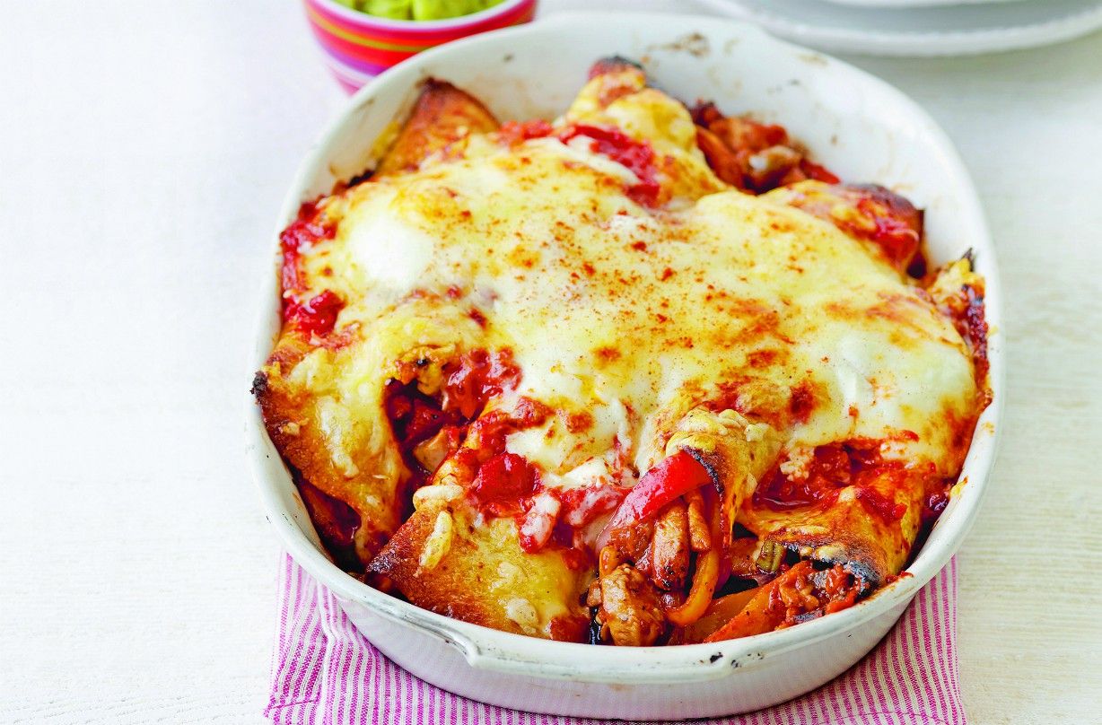 Rosemary Conley’s chicken enchiladas