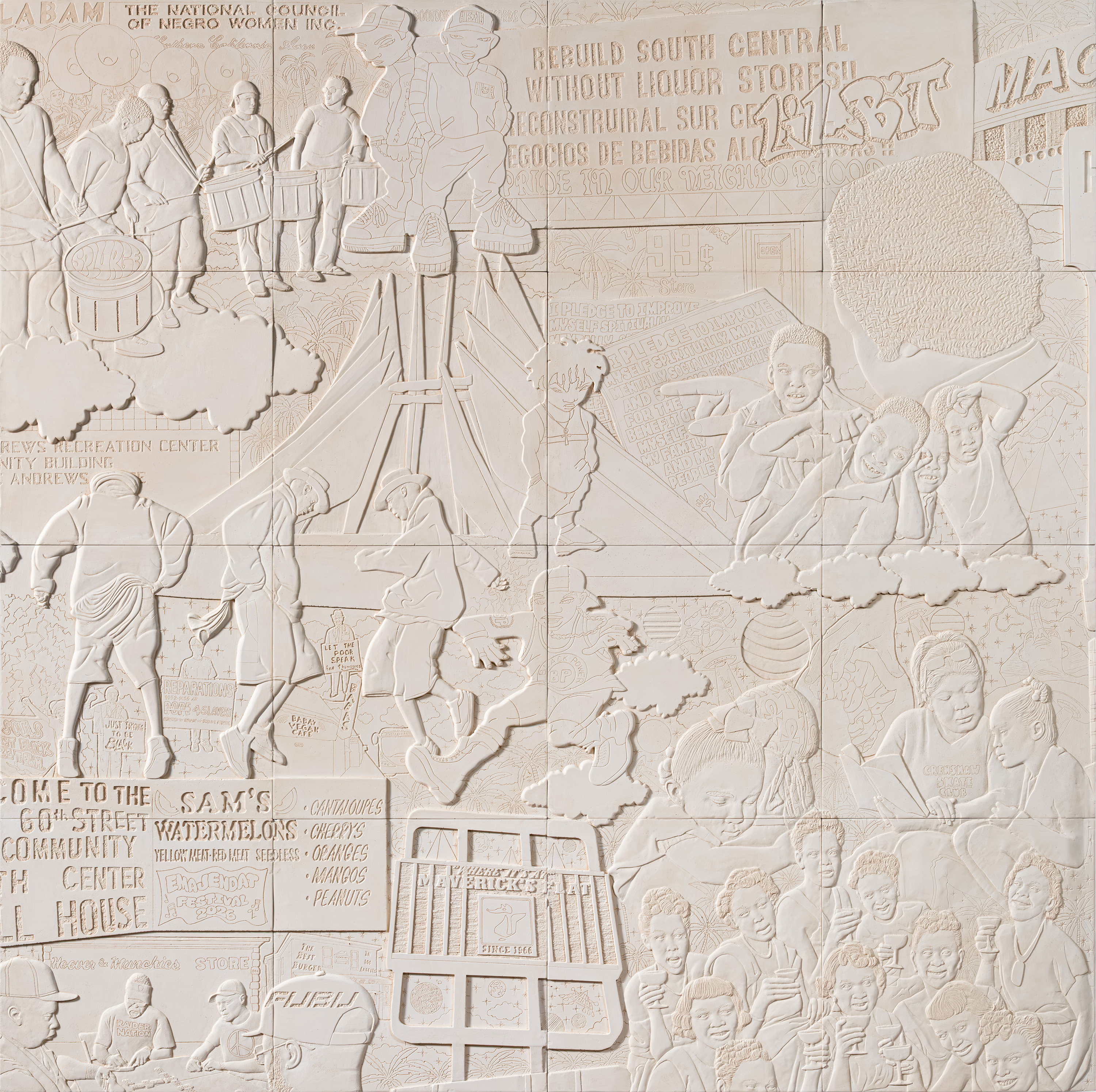bas relief artwork