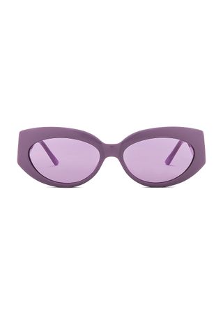 Lu Goldie purple color-tinted sunglasses