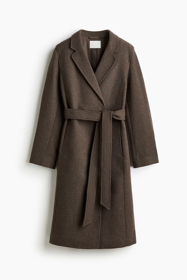 Tie-Belt Coat