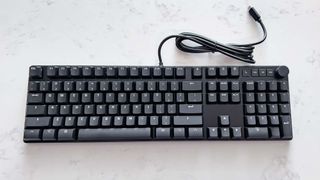 Das Keyboard MacTigr on counter