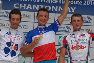 Elite men's road race - Voeckler takes his second French title
