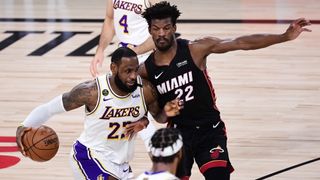 nba finals - lebron james and jimmy butler