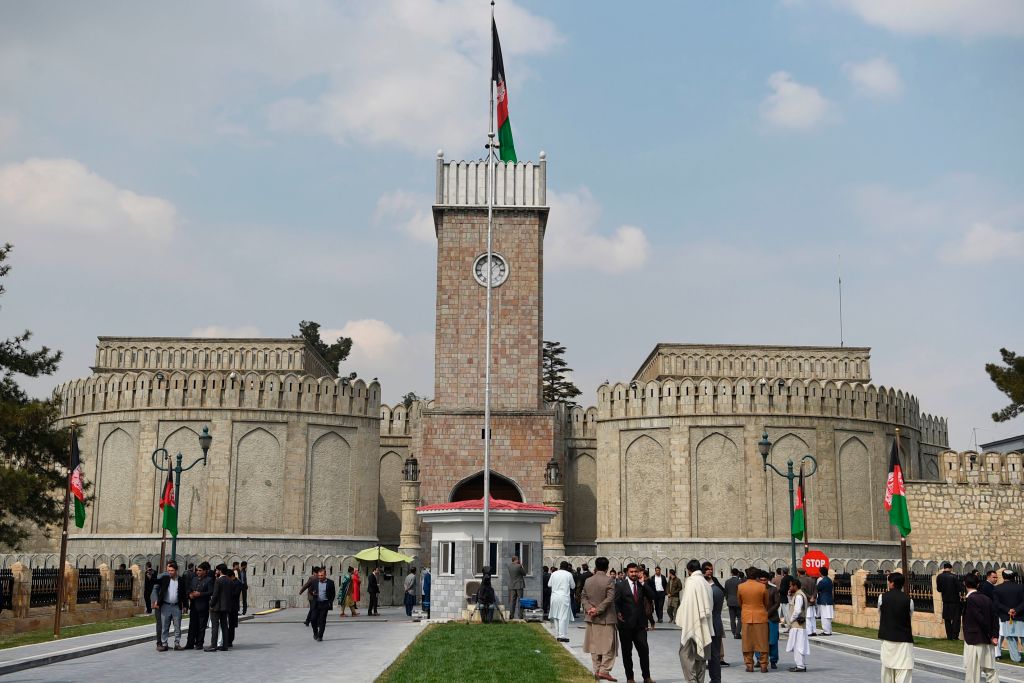 Presidential palace in Kabul.