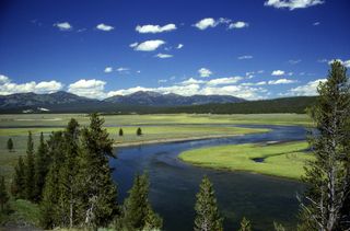 Yellowstone Supervolcano Caldera