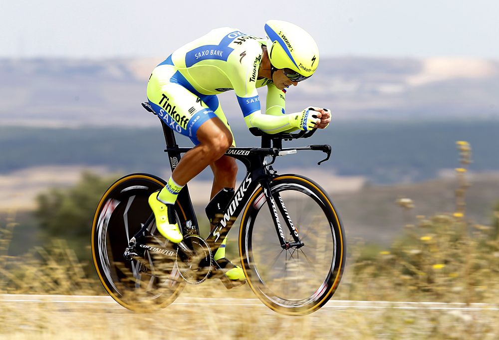 Maciej Bodnar (Tinkoff-Saxo) set the fastest early time