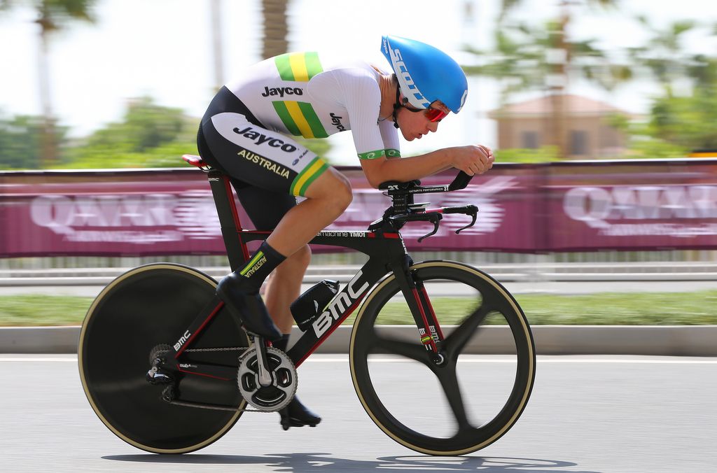 Miles Scotson (Australia) out on the course