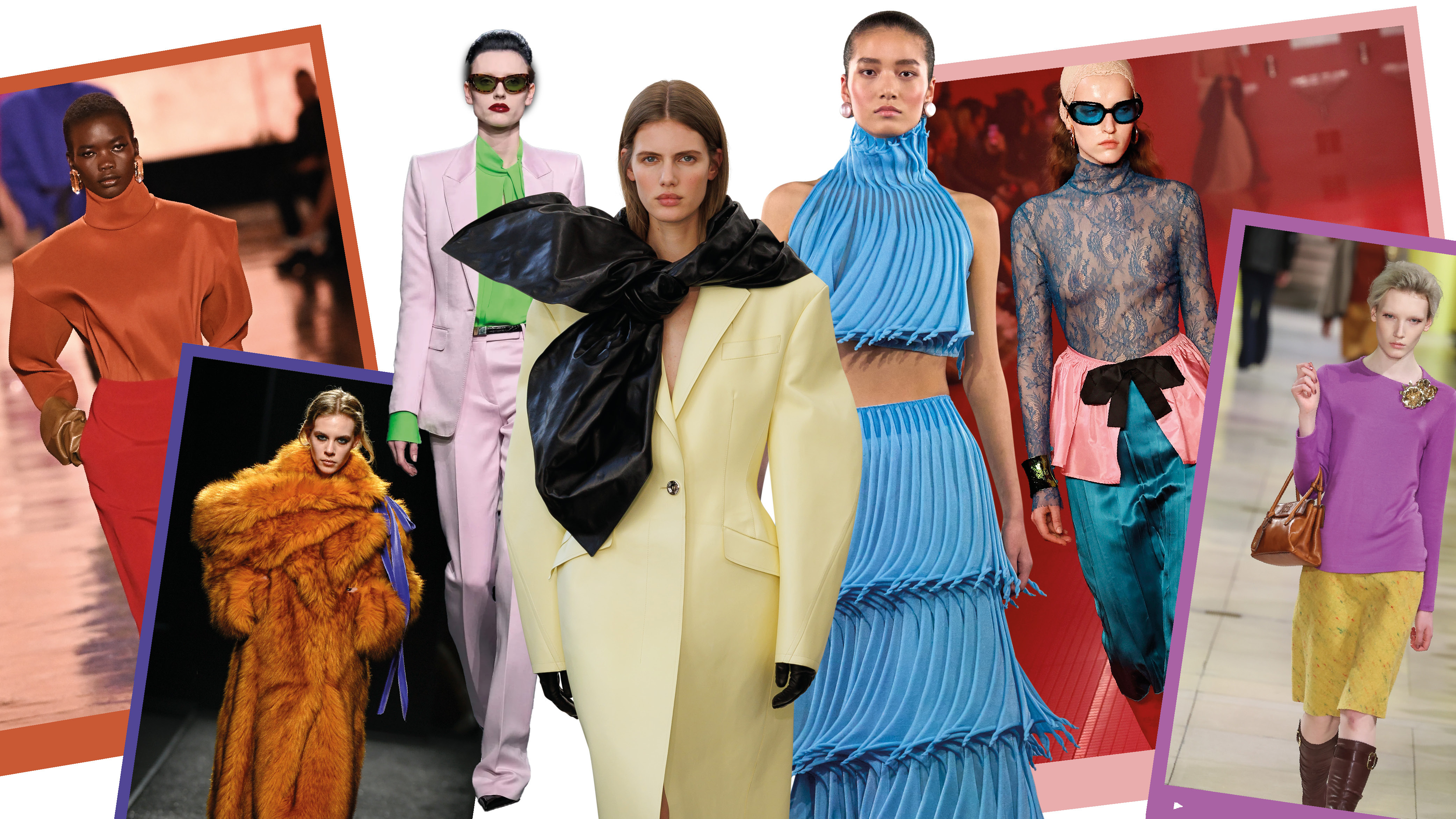 Colour AW25 catwalk imagery