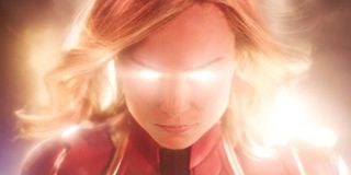 Captain Marvel catching on fire