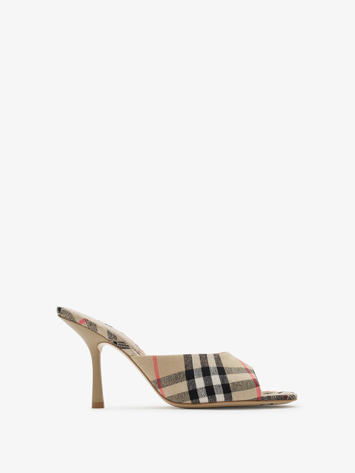 Burberry, Check Mews High Sandals