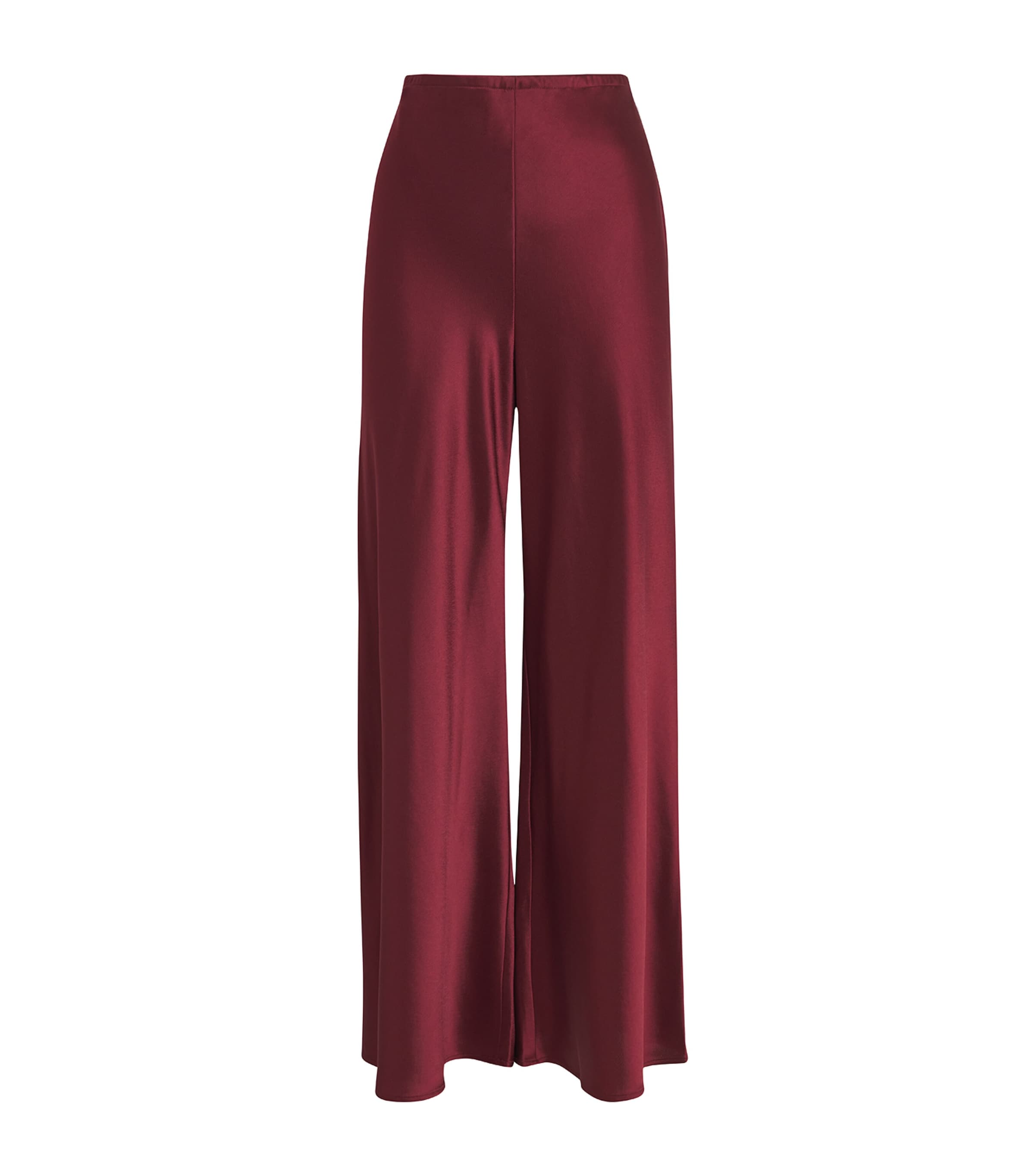 Leset Satin Barb Bias Trousers