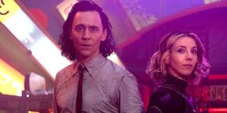 Tom Hiddleston and Sophia Di Martino on Loki