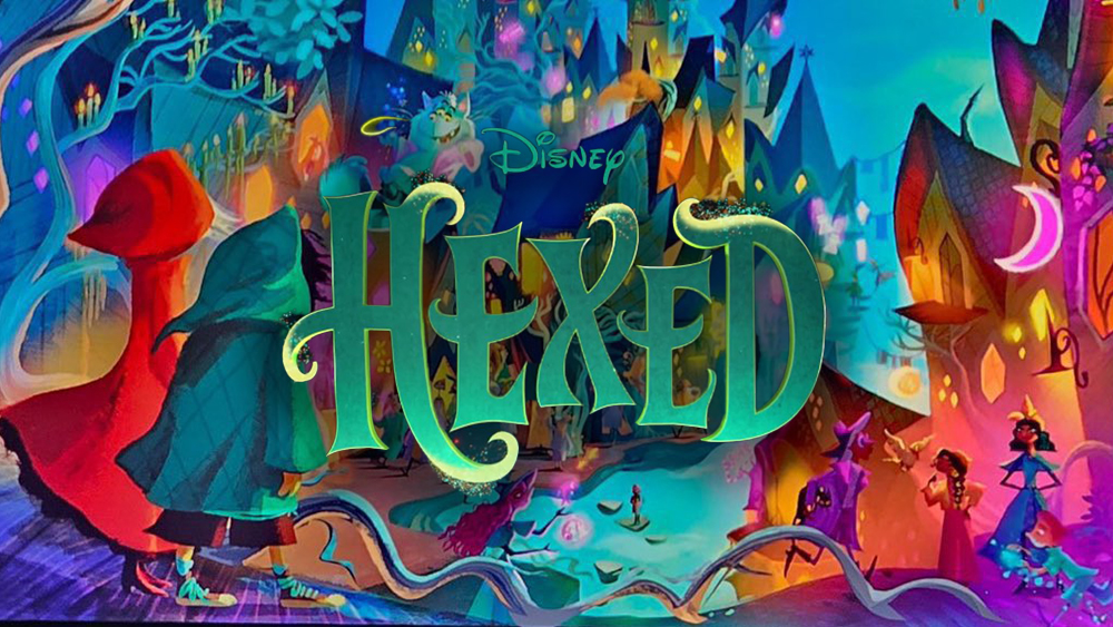 Disney Hexed logo and concept art