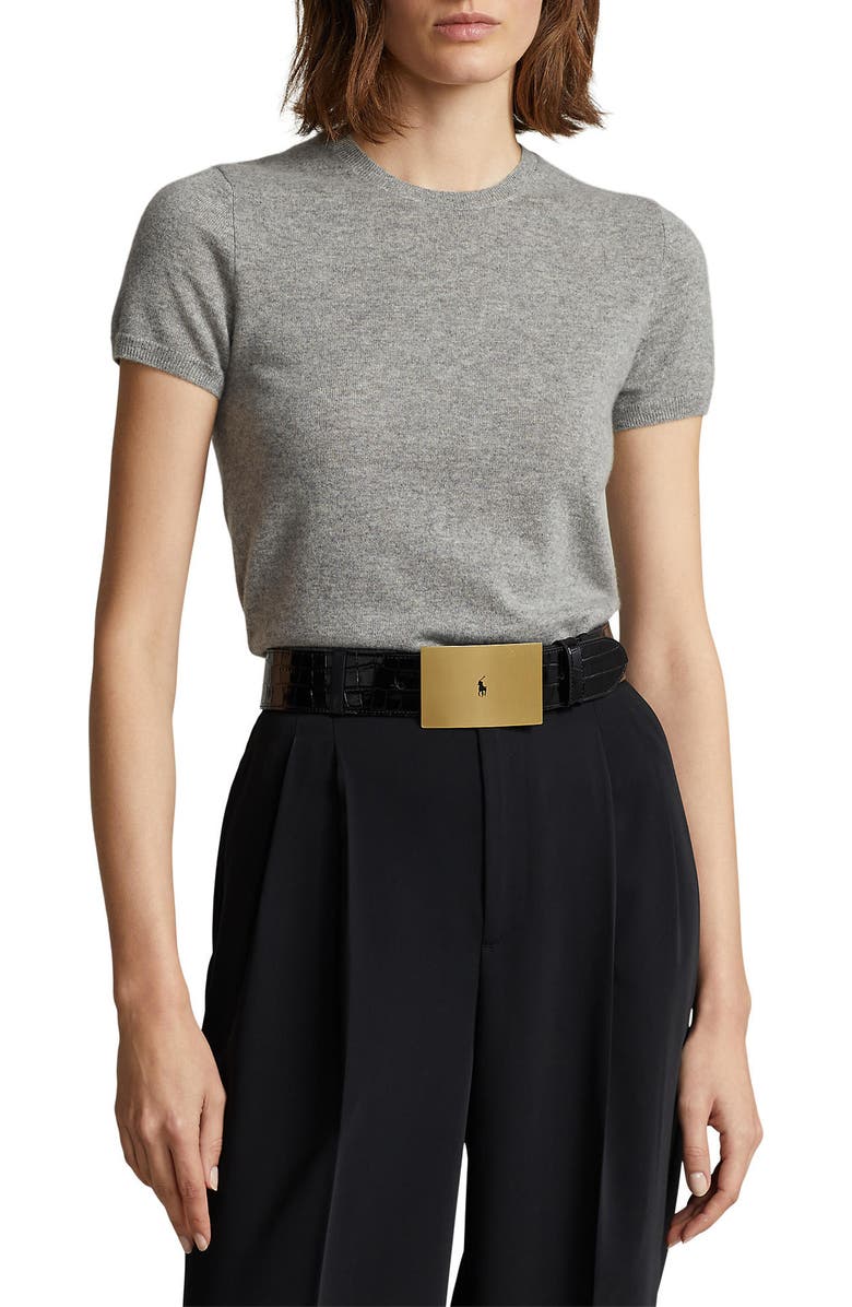Cashmere Short Sleeve Sweater