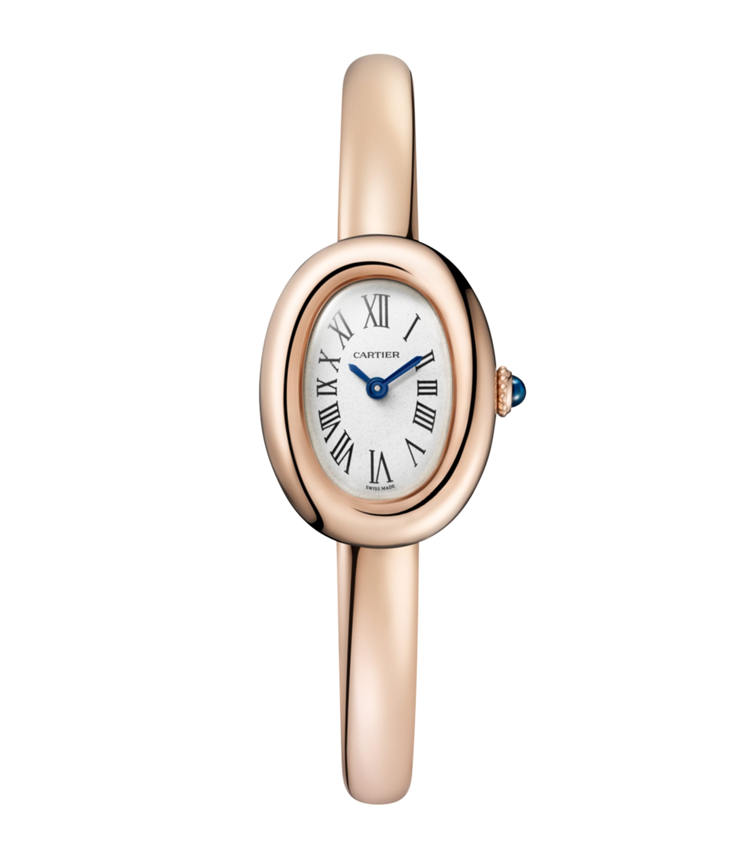Cartier Mini Rose Gold Baignoire Watch 18.7mm (size 16)