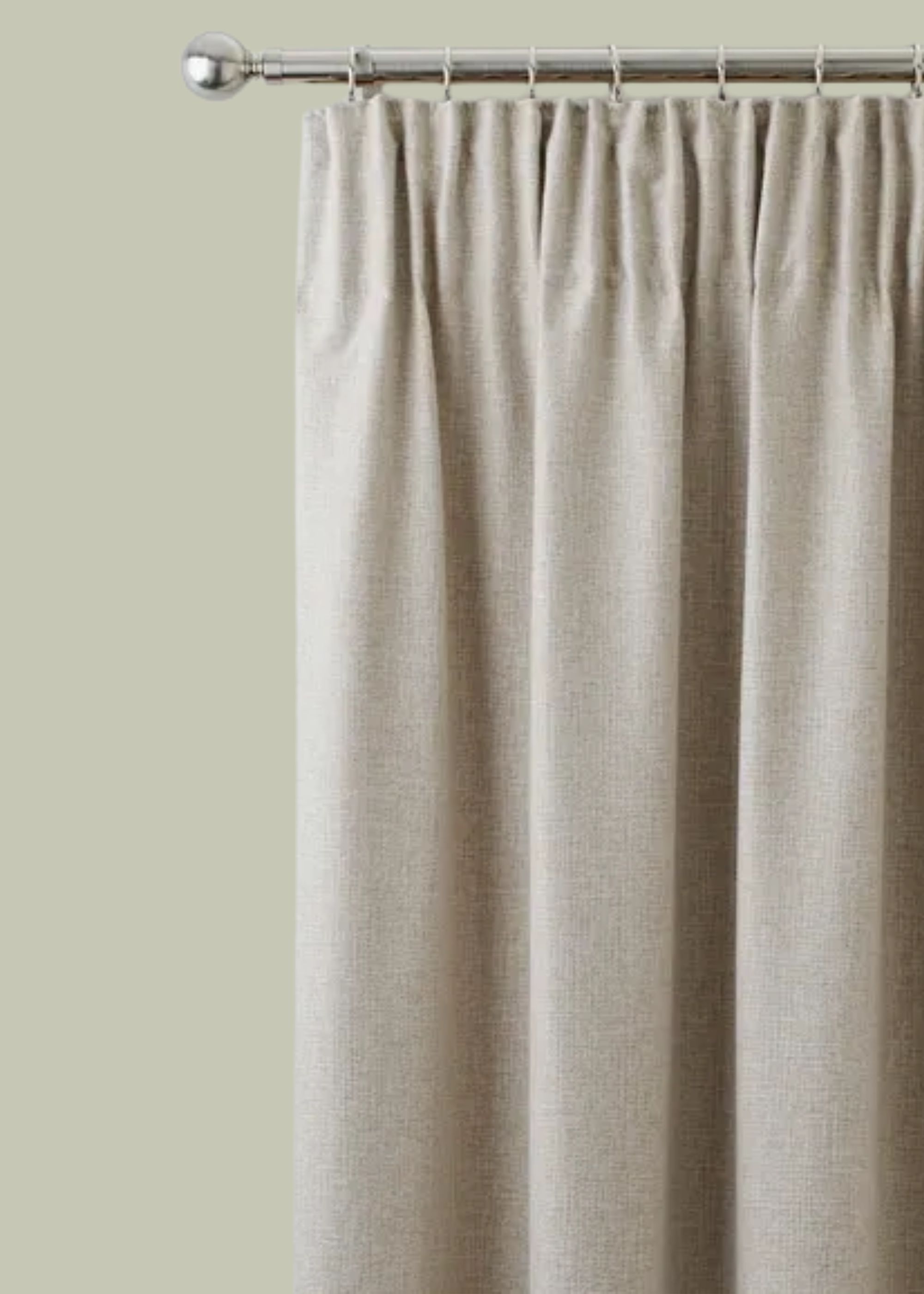Dunelm , Jennings Thermal Pencil Pleat Curtains