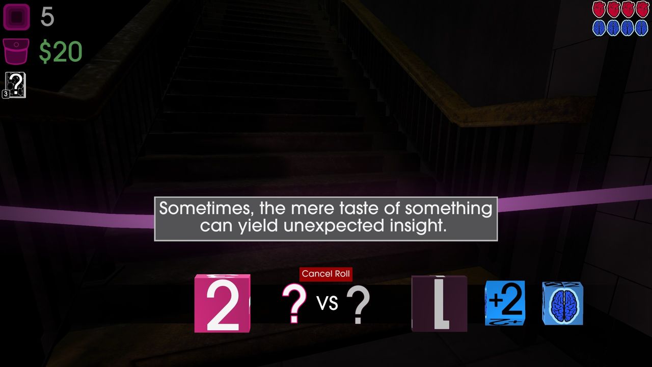 message "Sometimes the mere taste of something can yield unexpected insight" in Moves of the Diamond Hand