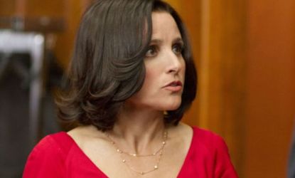 In HBO's new comedy Veep, Julia Louis-Dreyfus plays a Vice President who realizes too late what a thankless, stressful job it really is. 