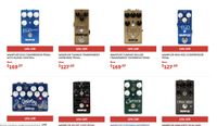Get 15% off select Wampler effects