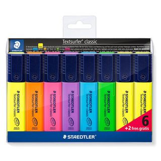 STAEDTLER 364 A WP8 Textsurfer Classic Highlighter