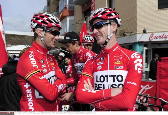 Jurgen Van Den Broeck (Lotto Belisol) has recovered from a lacerated knee