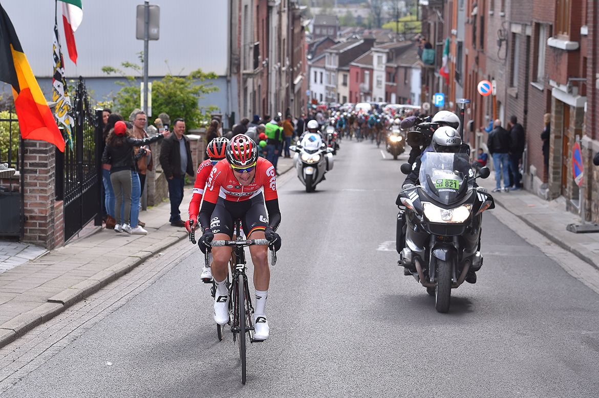 Tim Wellens (Lotto Soudal) and Stephane Rossetto (Cofidis)