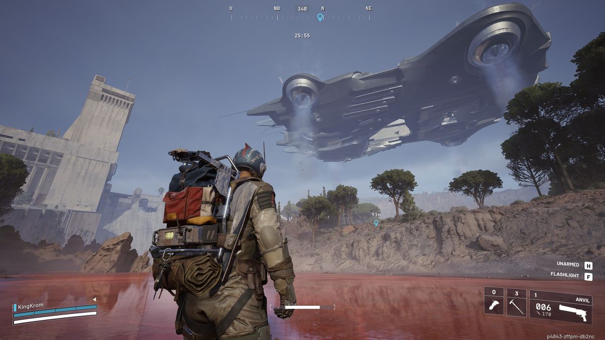 Arc Raiders Frigate on Dam Battlegrounds