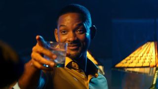 Will Smith toasting Martin Lawrence in Bad Boys For Life.