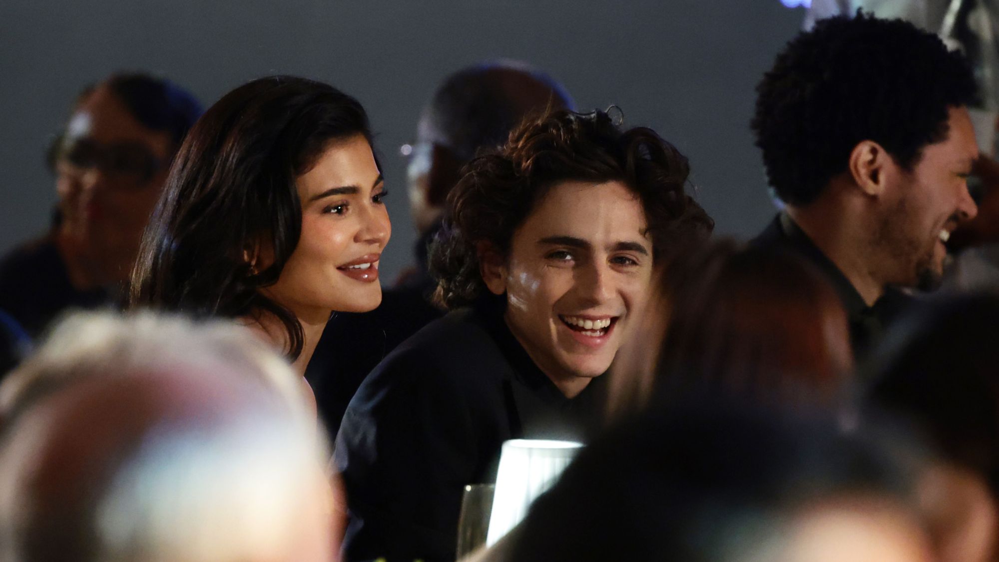Kylie Jenner and Timothée Chalamet attend the WSJ. Magazine 2023 Innovator Awards
