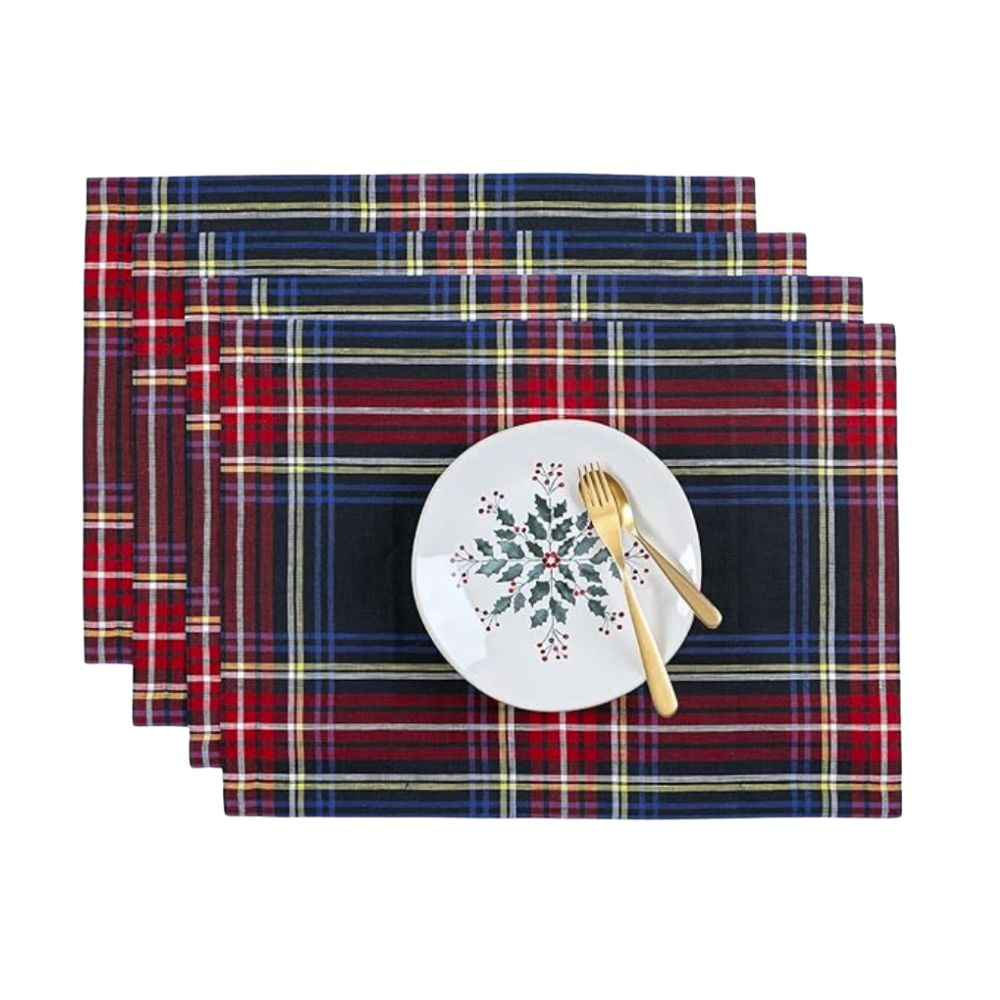 Tartan place mats