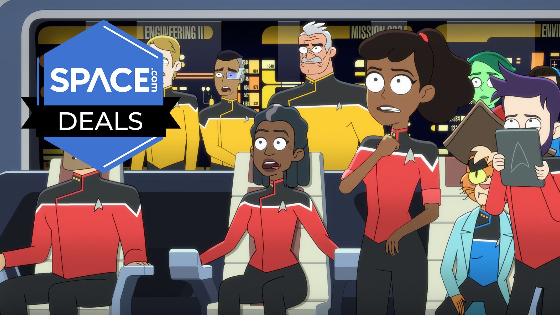 Achieved with Starfleet Academy? Watch all 5 seasons of Star Trek: Decrease Decks, simply $2.99 a month.