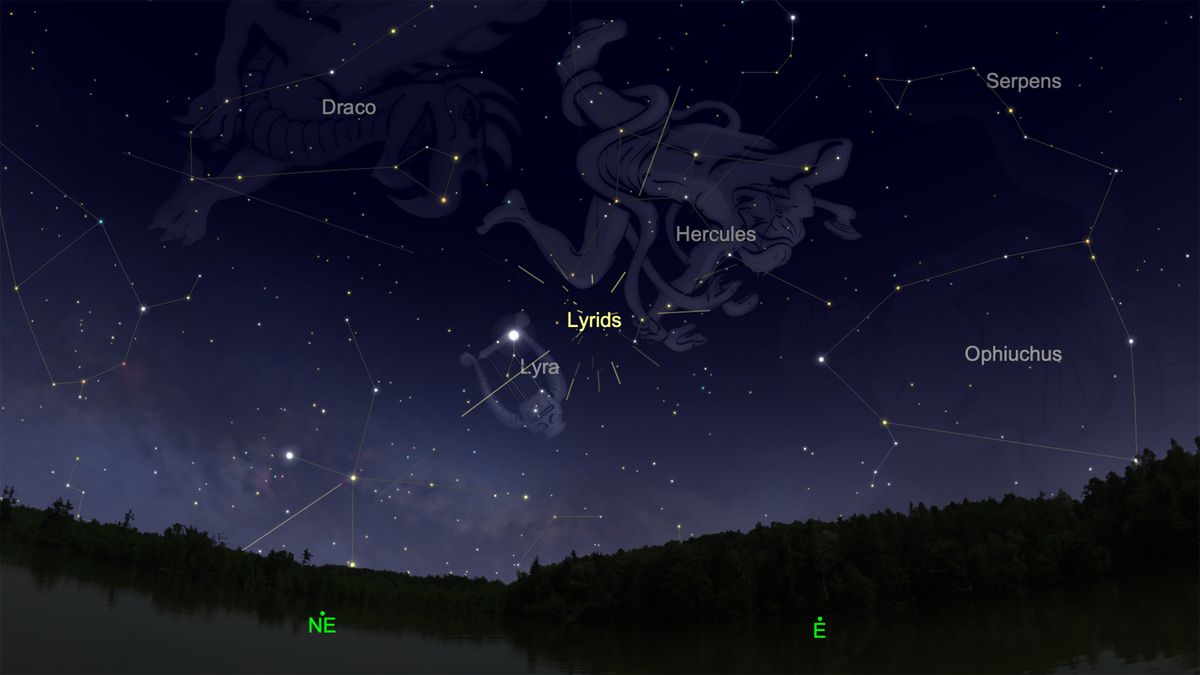 The Lyrid meteor shower of 2020 peaks tonight! | Space