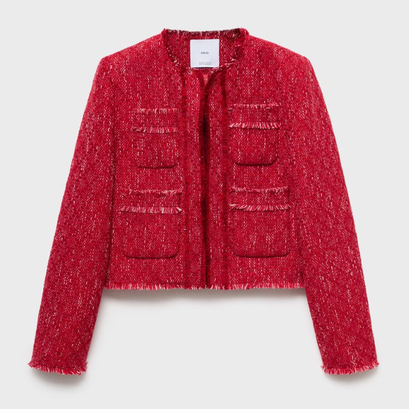 tweed jacket from Mango