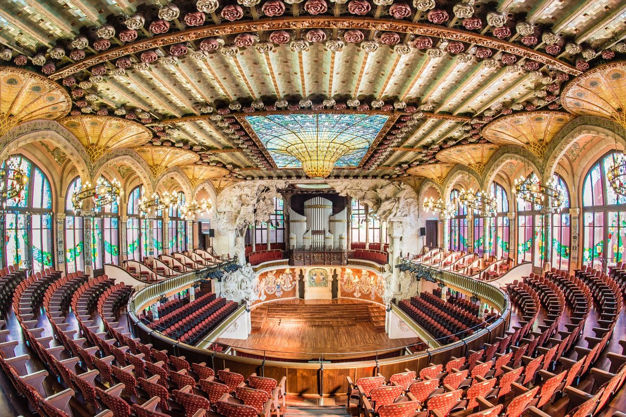 Palau de la M&uacute;sica Catalana, Barcelona