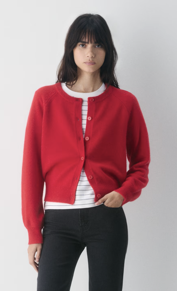 Aritzia, London Wool Cashmere Cardigan