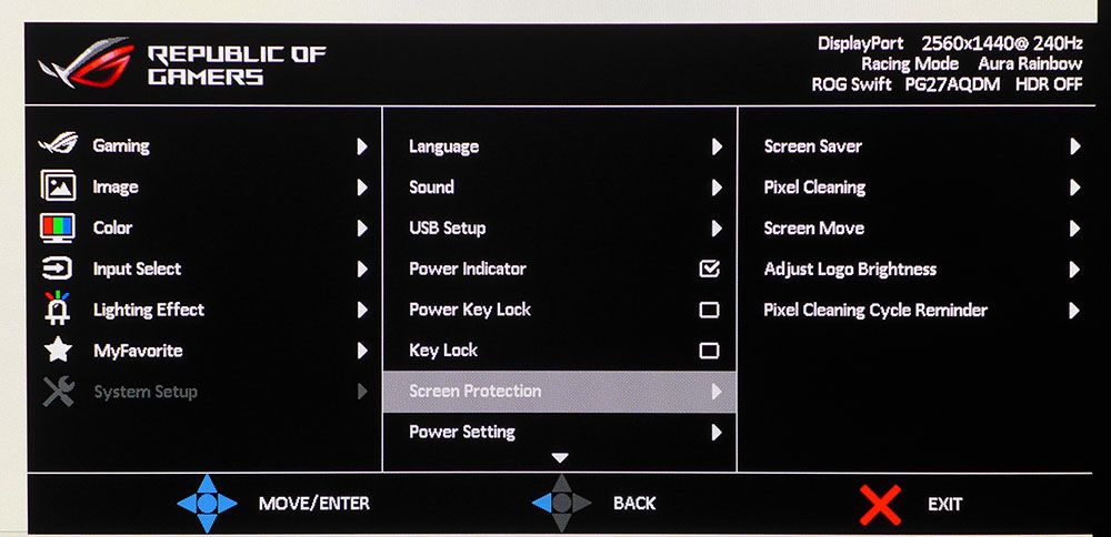 Asus ROG Swift PG27AQDM