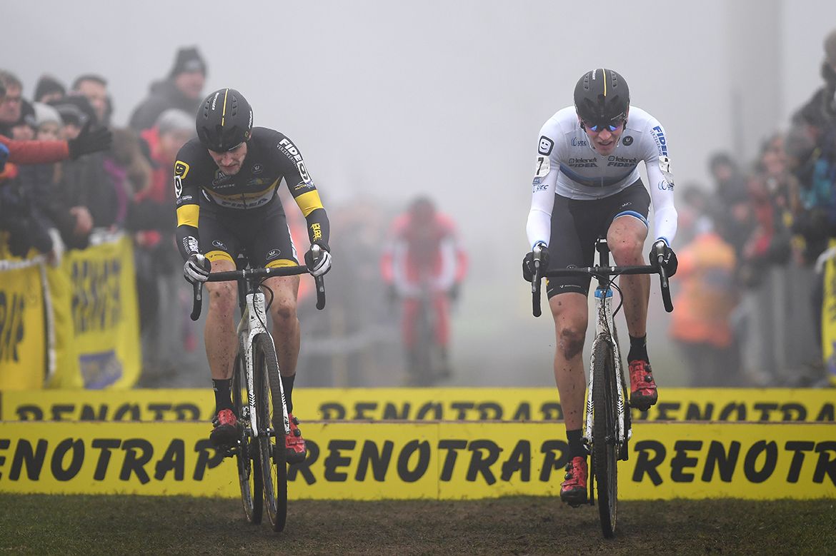 Corne van Kessel and Toon Aerts hop the barriers
