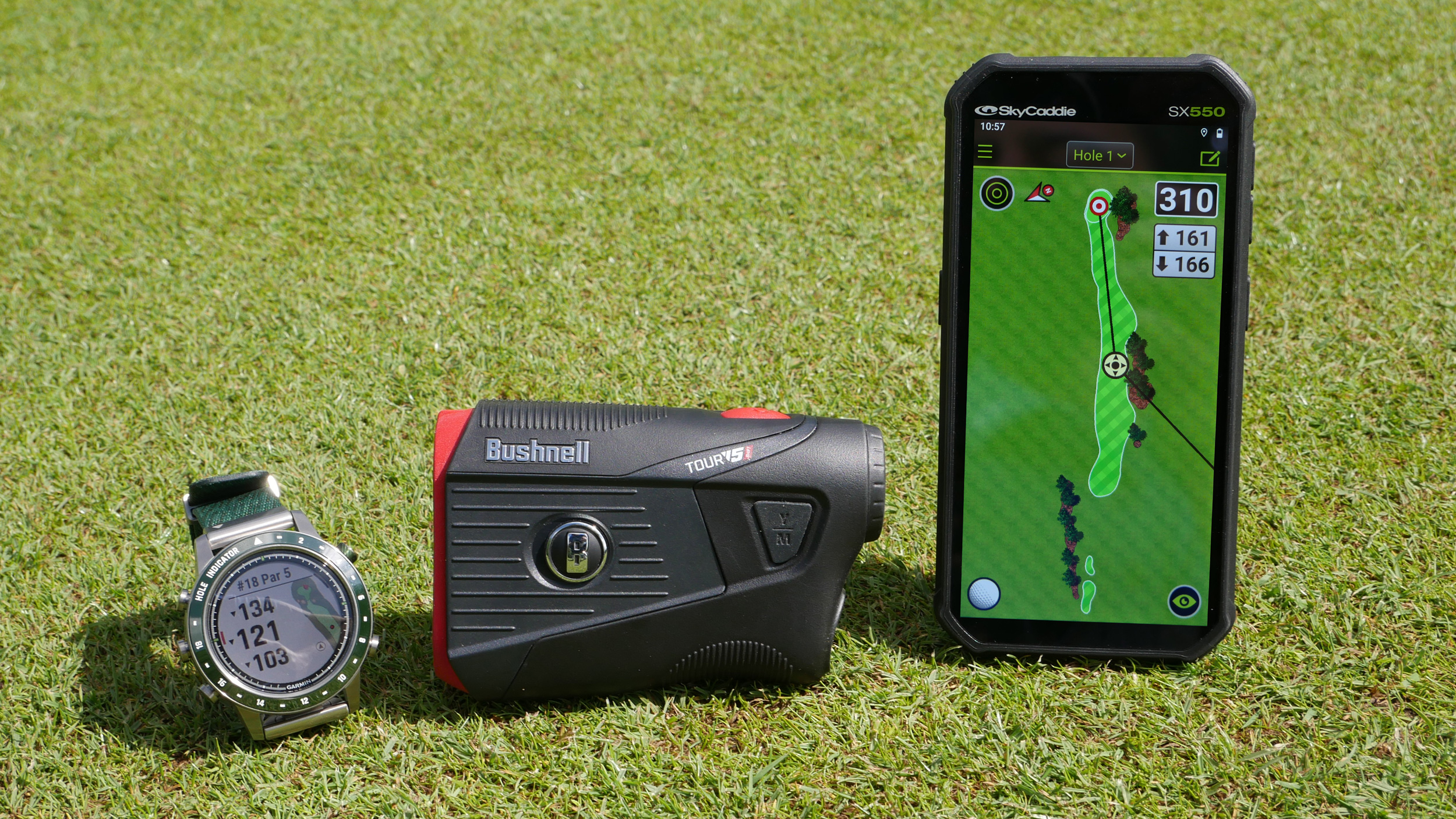 Wrist gps clearance golf rangefinder