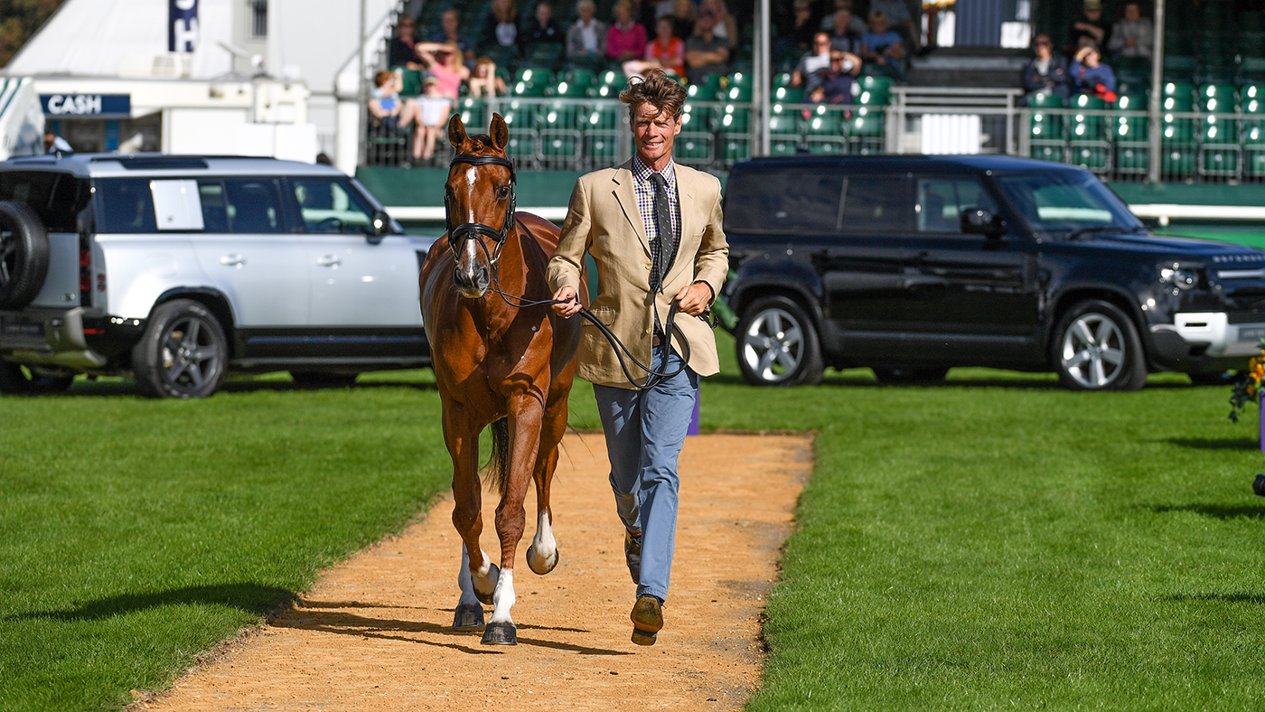 Burghley Horse Trials trot-up