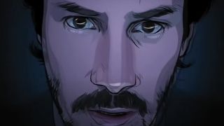 Keanu Reeves in A Scanner Darkly