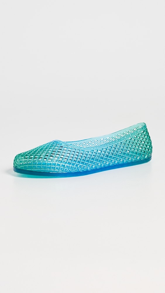 Iro Flats - Blue/green